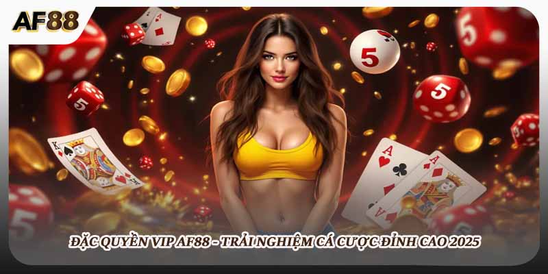 Đặc Quyền Vip AF88 - Trải Nghiệm Cá Cược Đỉnh Cao 2025