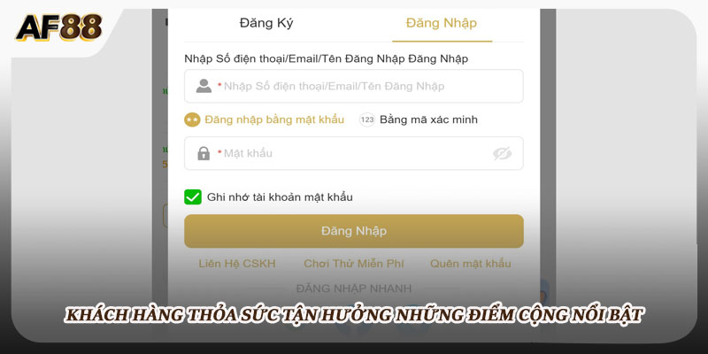 Khách hàng thỏa sức tận hưởng những điểm cộng nổi bật