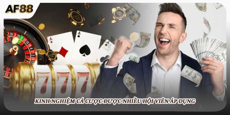 Kinh nghiệm cá cược được nhiều hội viên áp dụng