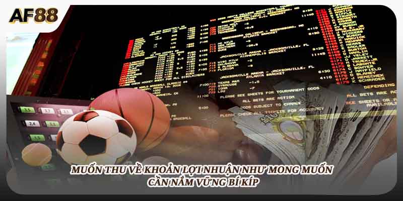 Bí kíp thu về khoản lợi nhuận như mong muốn 