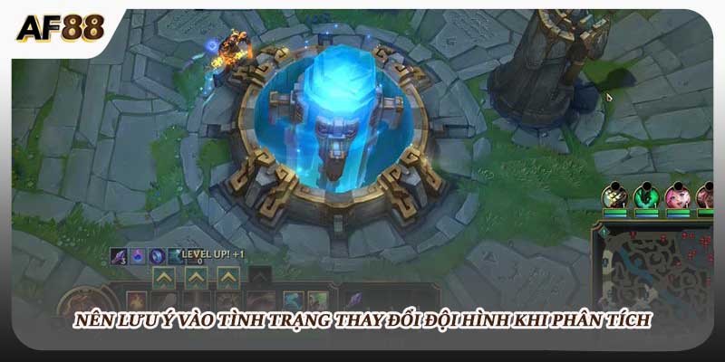 Nên lưu ý vào tình trạng thay đổi đội hình khi phân tích