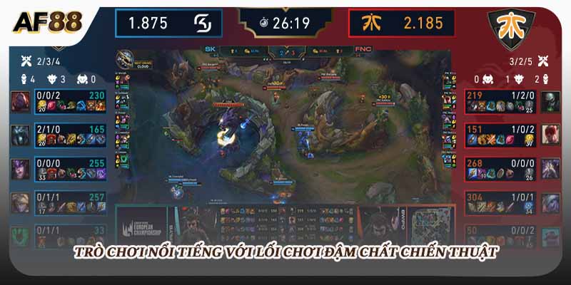 Trò chơi nổi tiếng với lối chơi đậm chất chiến thuật